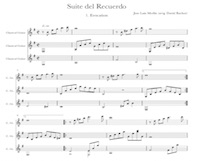 Jose Luis Merlin - Suite del Recuerdo No. 1 Evocation - Guitar Ensembler