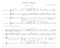 Lennon and McCartney - Eleanor Rigby - Guitar Ensemble